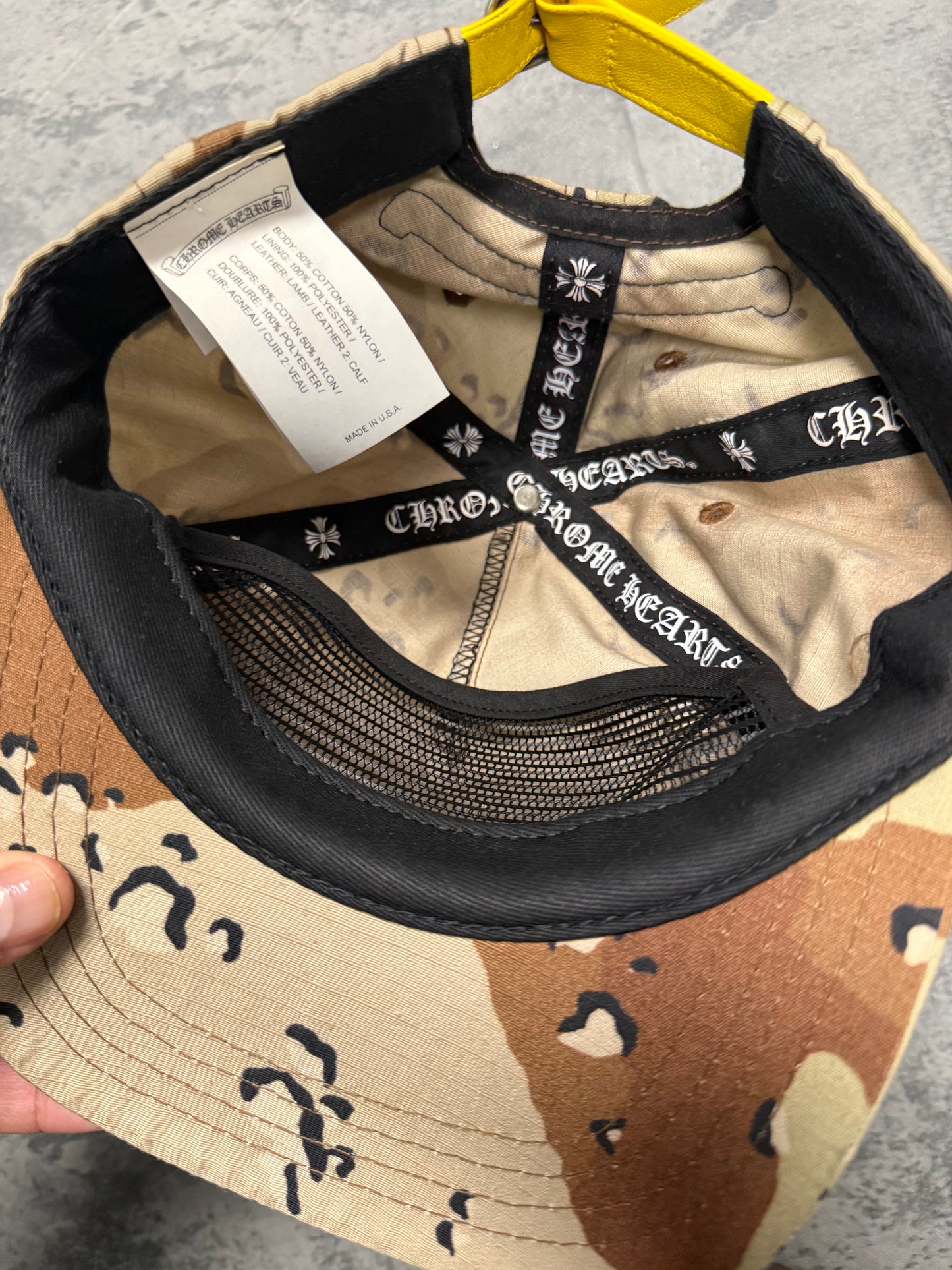 Chrome Hearts x Matty Boy "Sex Records" Camouflage Hat - OS