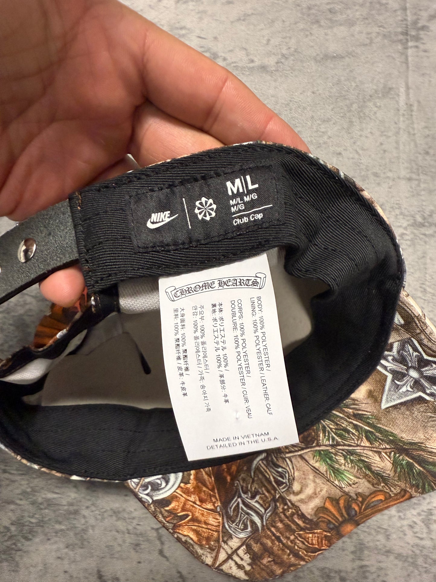 Chrome Hearts x Nike NOCTA Hat - M/L