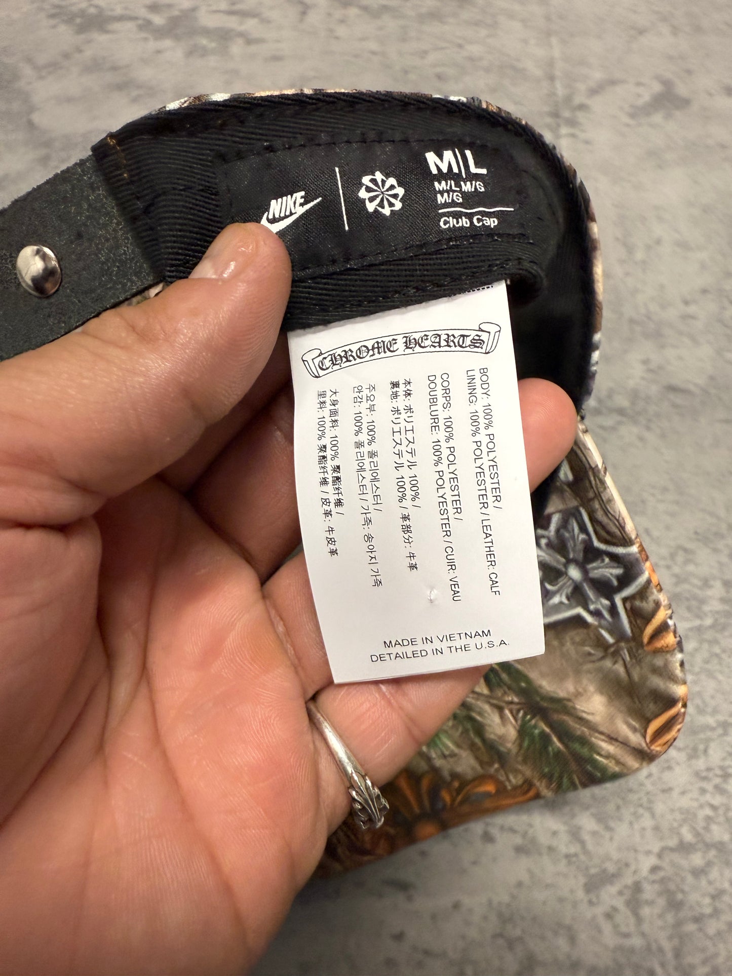 Chrome Hearts x Nike NOCTA Hat - M/L