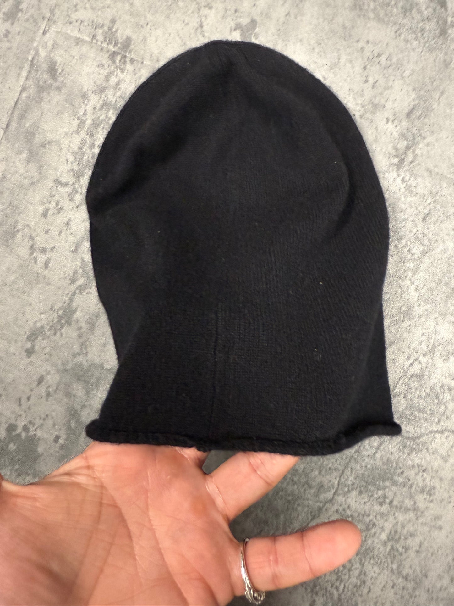 Chrome Hearts Leather Cross Cashmere Mask - OS