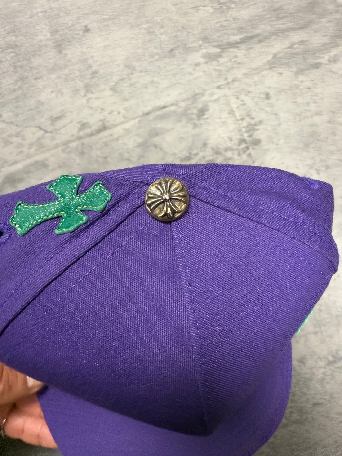 Chrome Hearts Cross Patch CH Baseball Cap