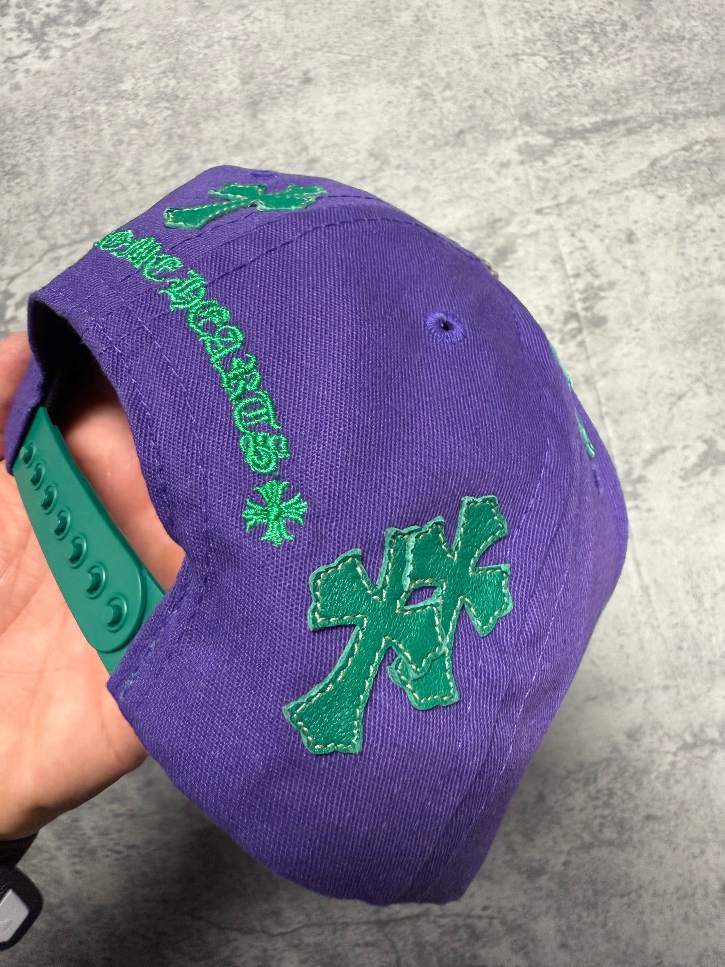 Chrome Hearts Cross Patch CH Baseball Cap