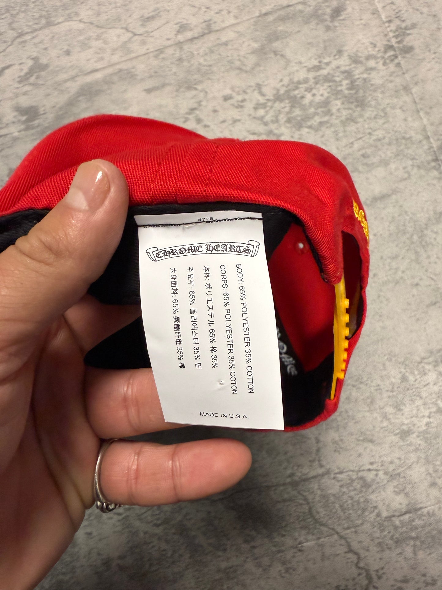 Chrome Hearts CH Baseball Hat - OS