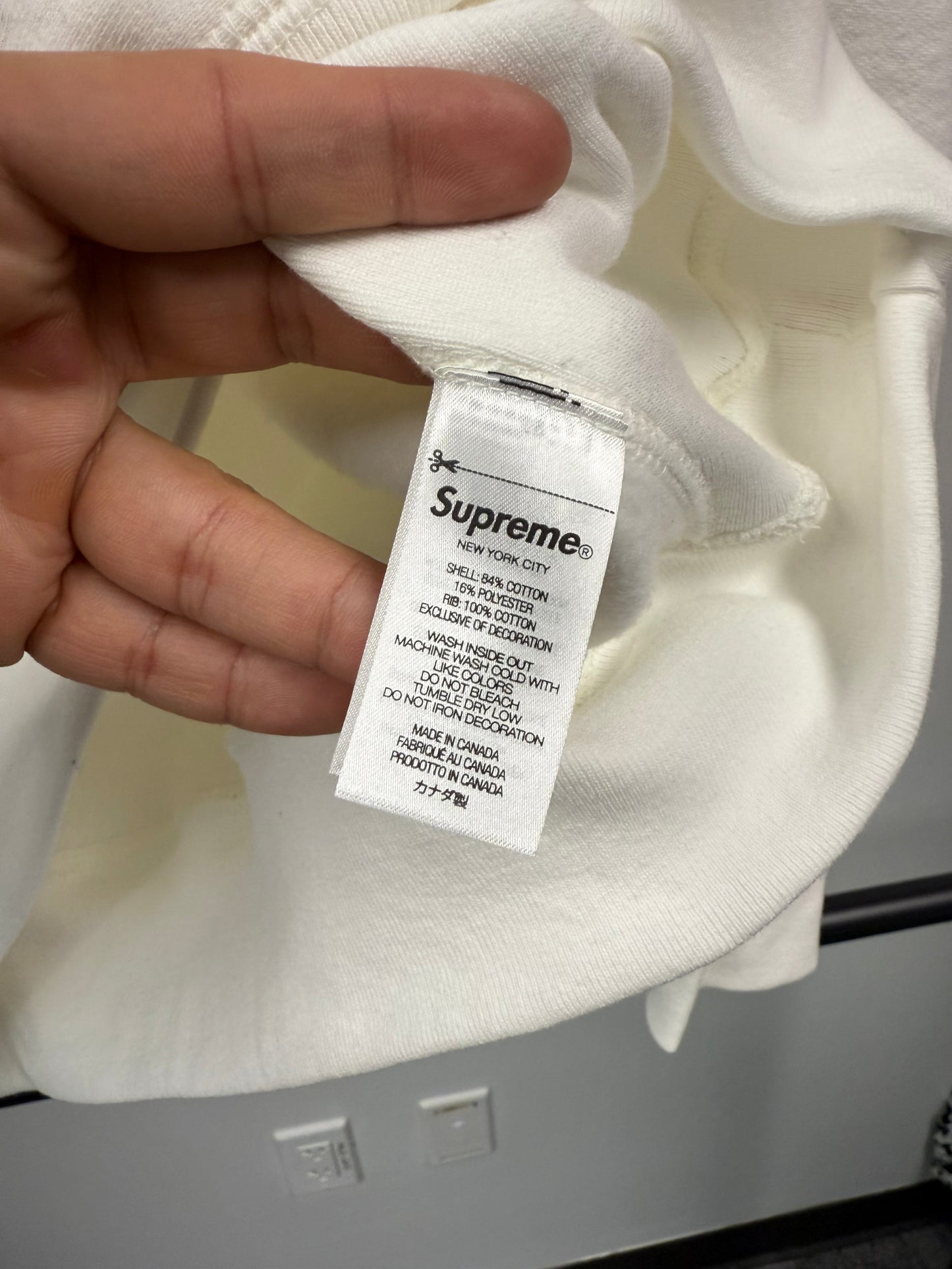 Supreme Box Logo Hooded Sweatshirt (FW25) - L