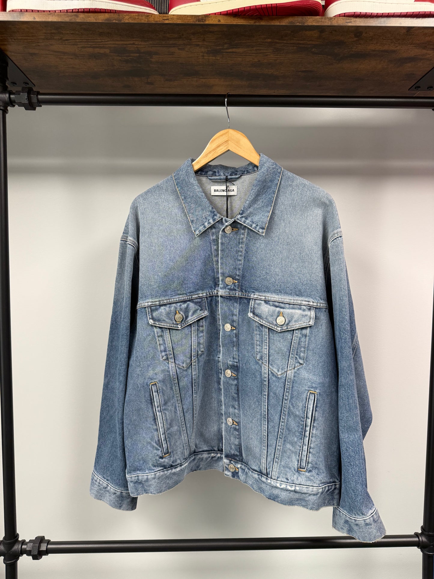 Balenciaga Bebe Denim Jacket - 34 (L)