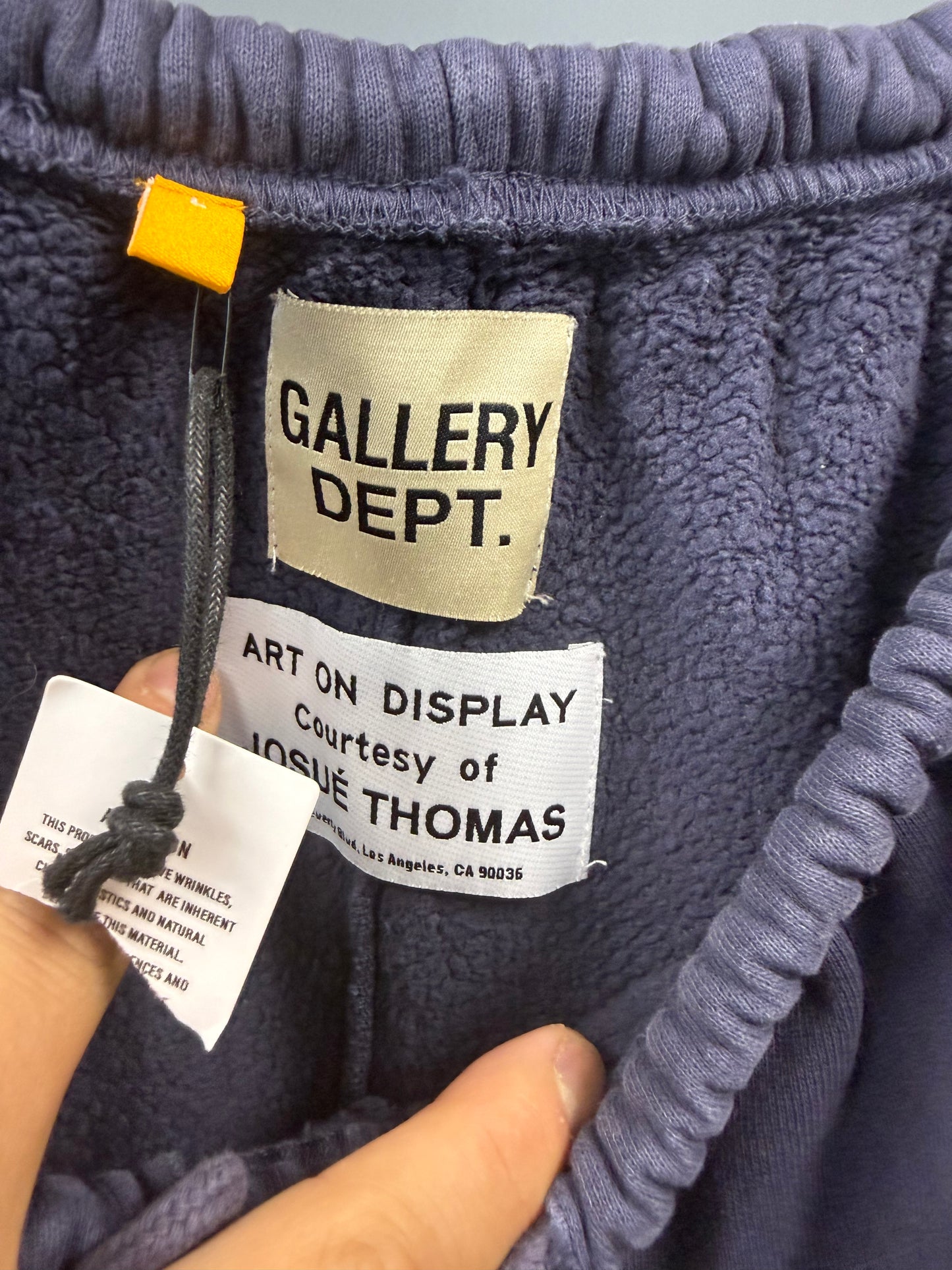 Gallery Dept. "Navy" Flared Sweatpants - L