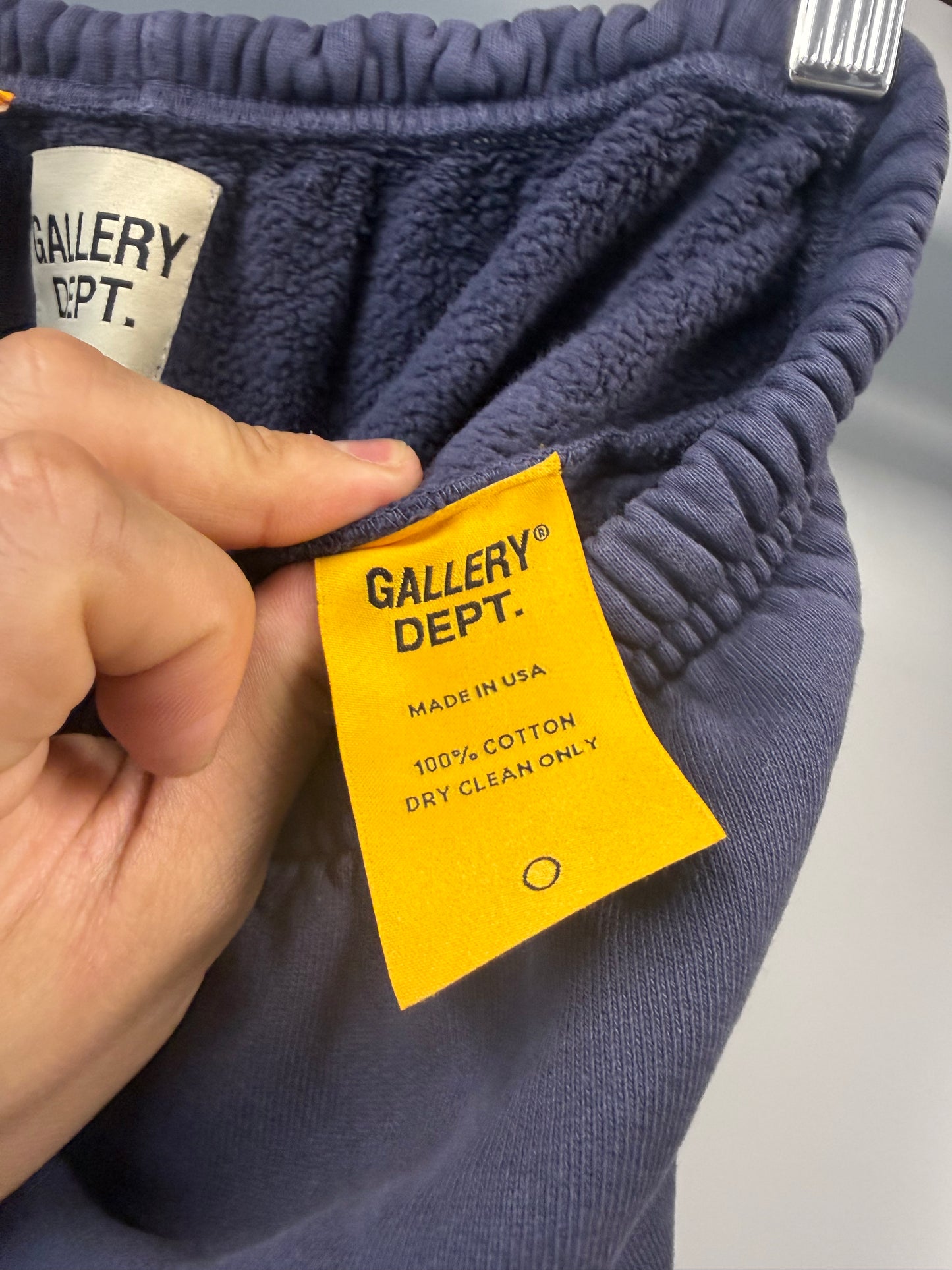 Gallery Dept. "Navy" Flared Sweatpants - L