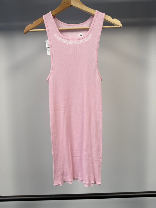 Chrome Hearts Pink Tank Top -