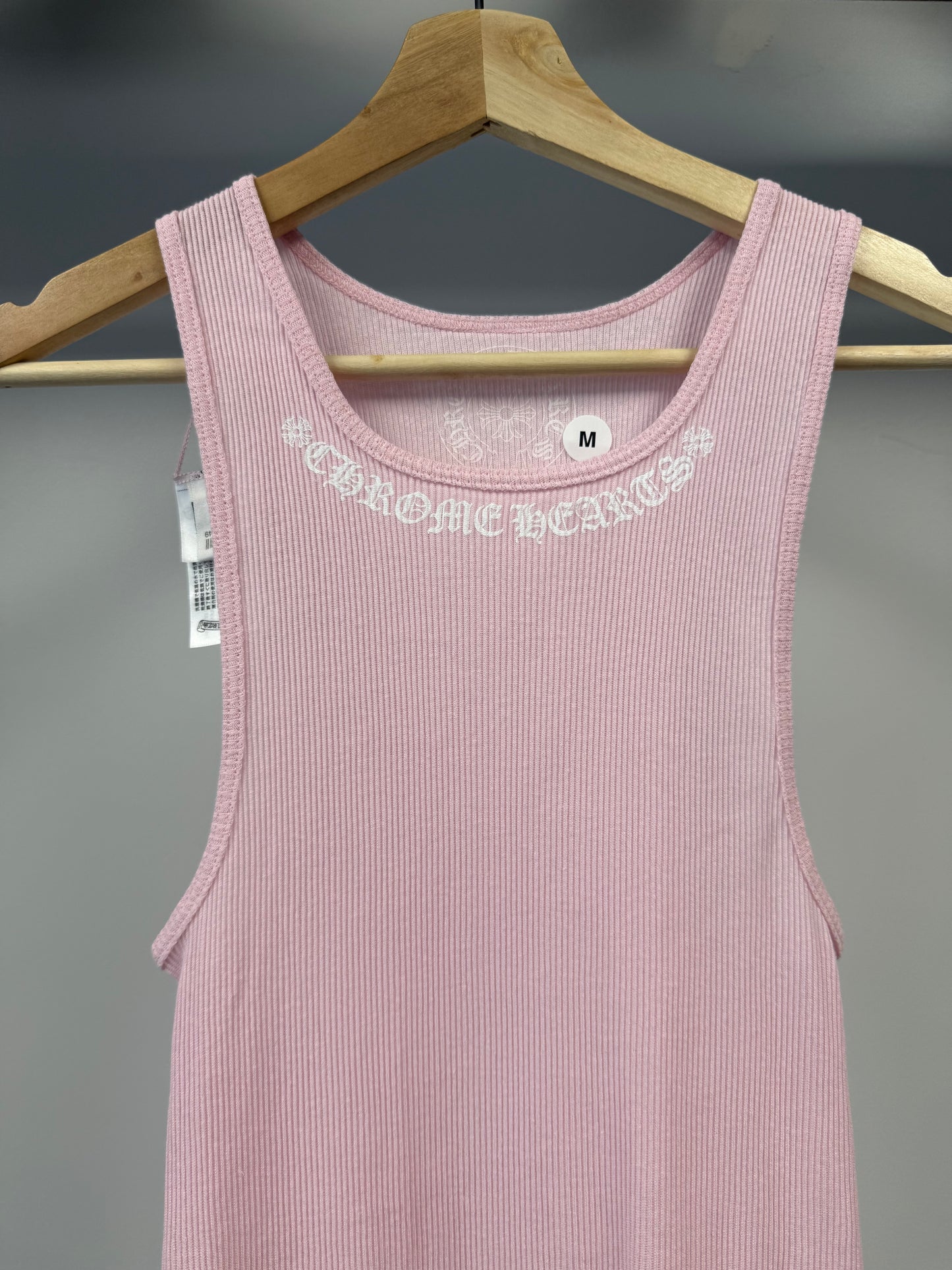 Chrome Hearts Pink Tank Top -