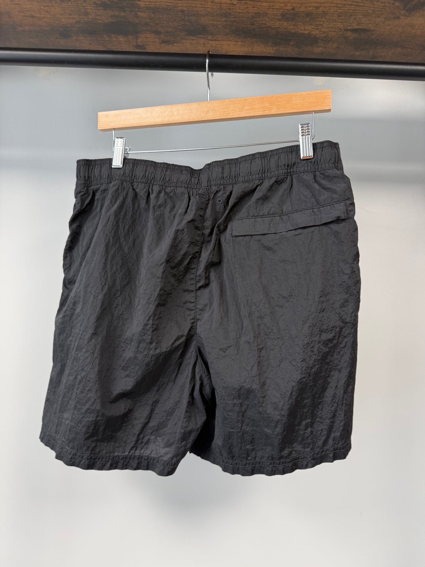 Stone Island Satin Shorts - L