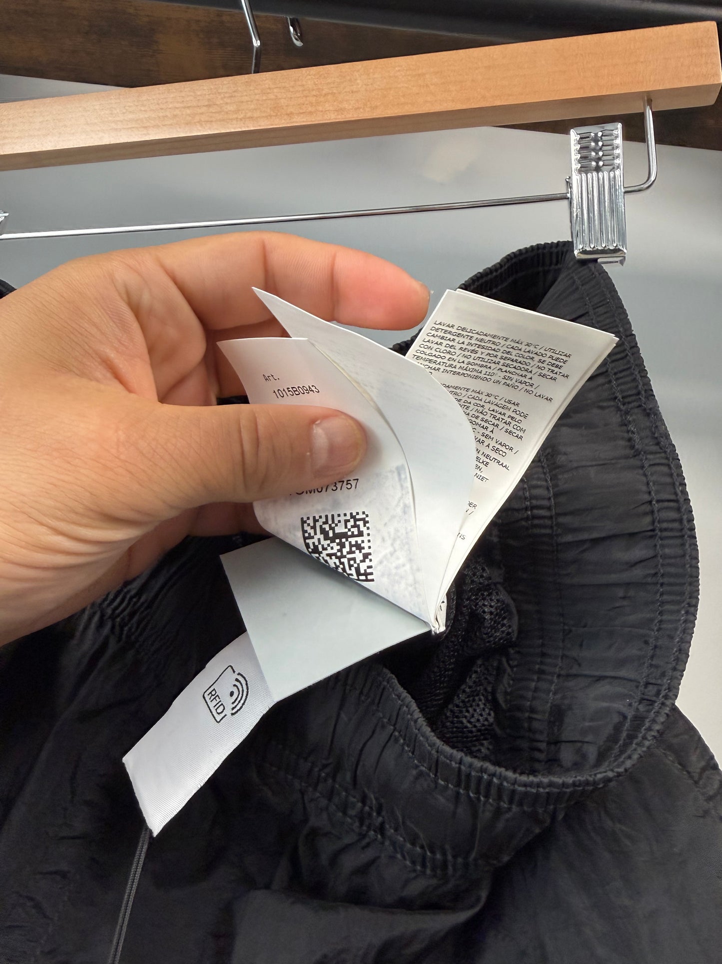 Stone Island Satin Shorts - L