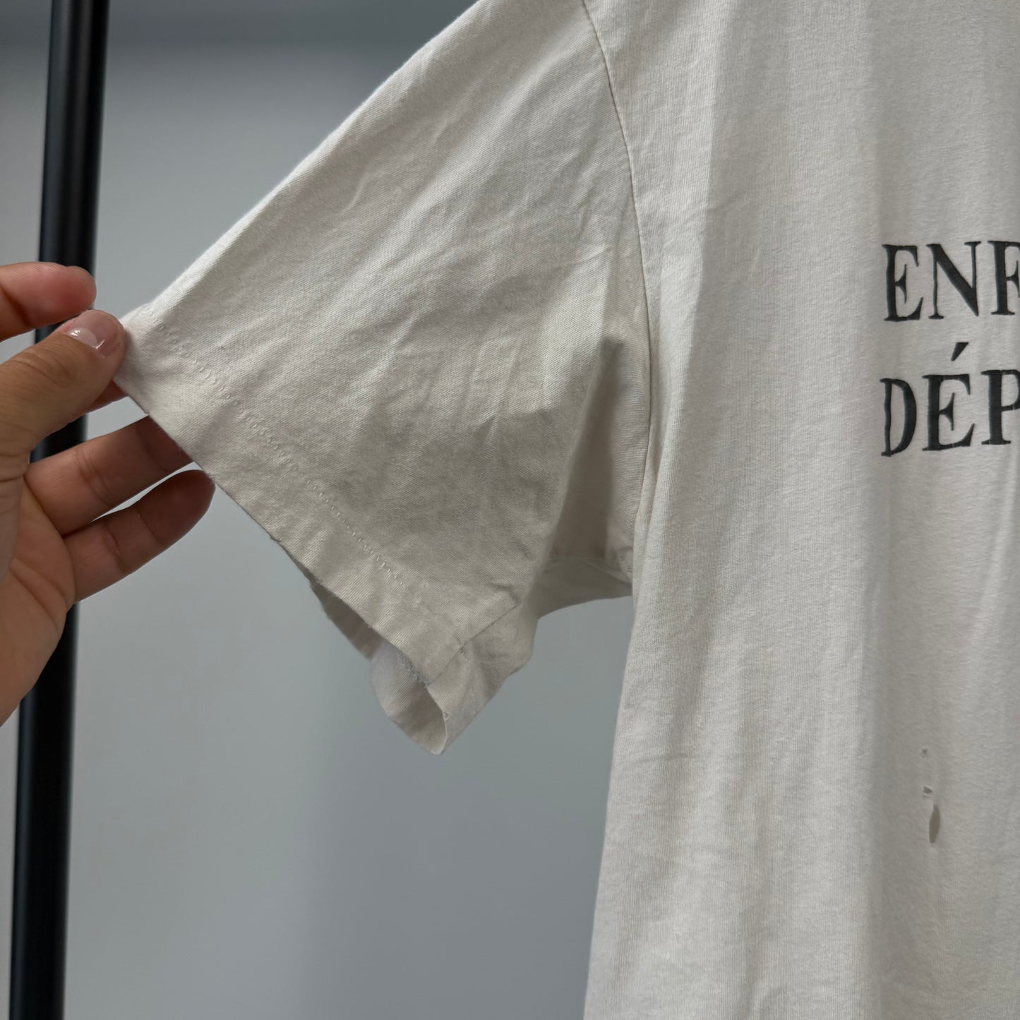 Enfants Riches Deprimes Classic Logo Distressed Shirt - M