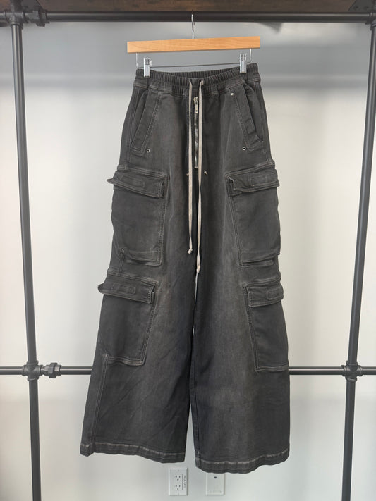 Rick Owens Drkshdw Dark Dust Cargo Jumbo Belas Degrade - S