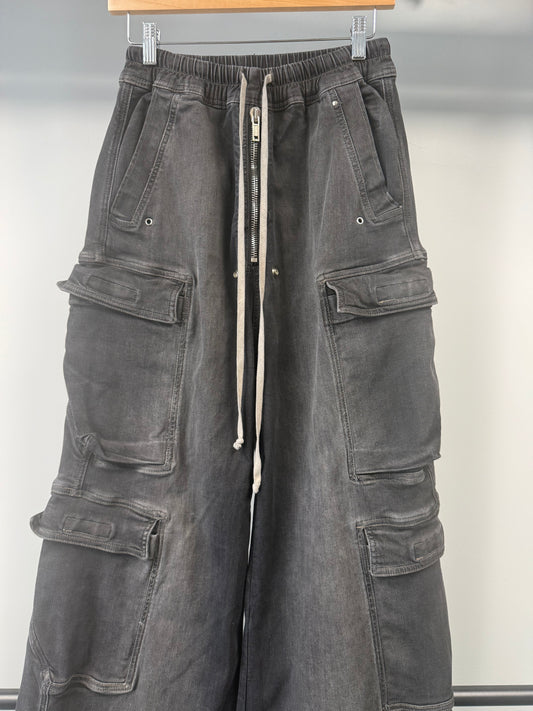 Rick Owens Drkshdw Dark Dust Cargo Jumbo Belas Degrade - S