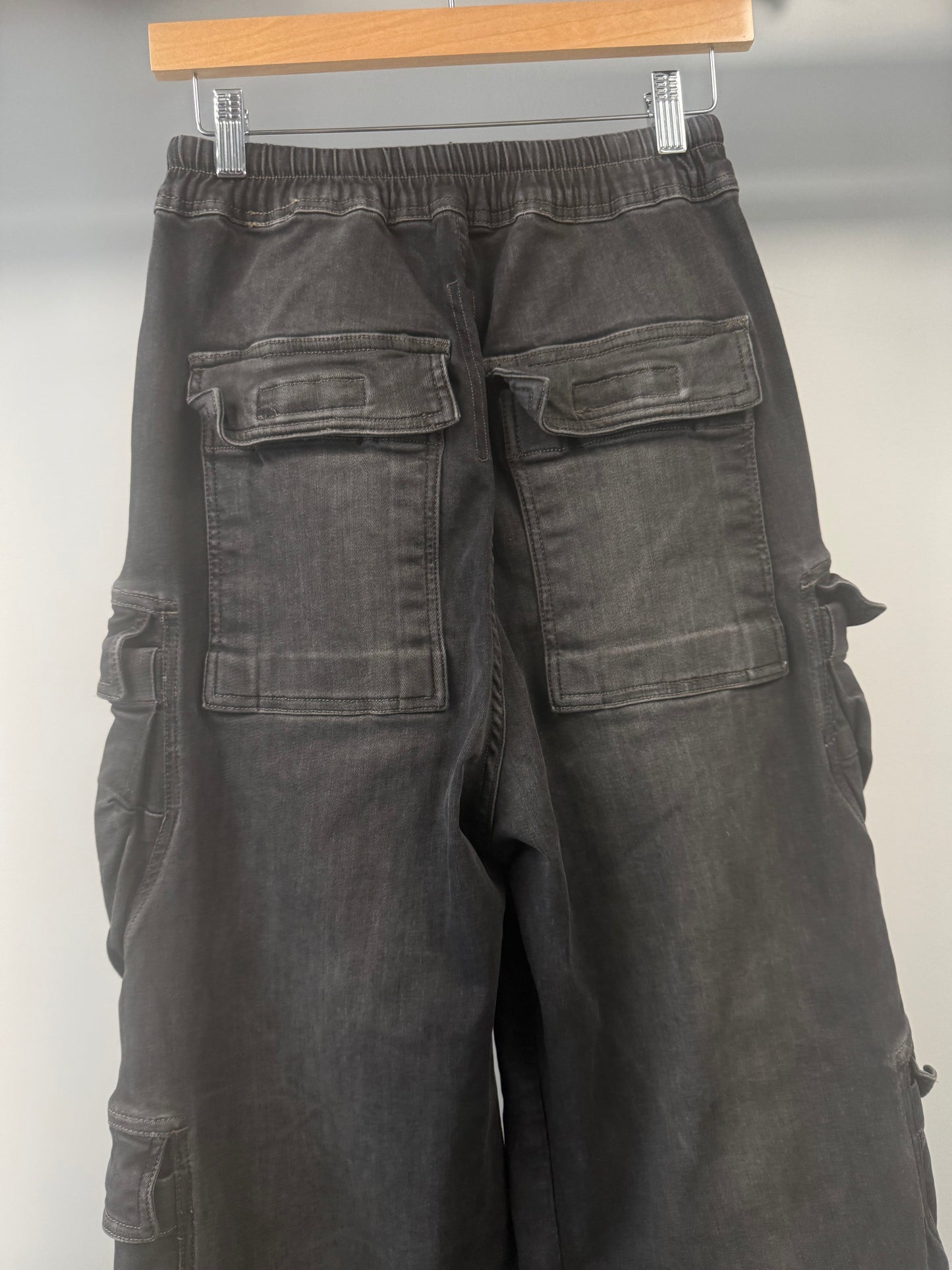 Rick Owens Drkshdw Dark Dust Cargo Jumbo Belas Degrade - S
