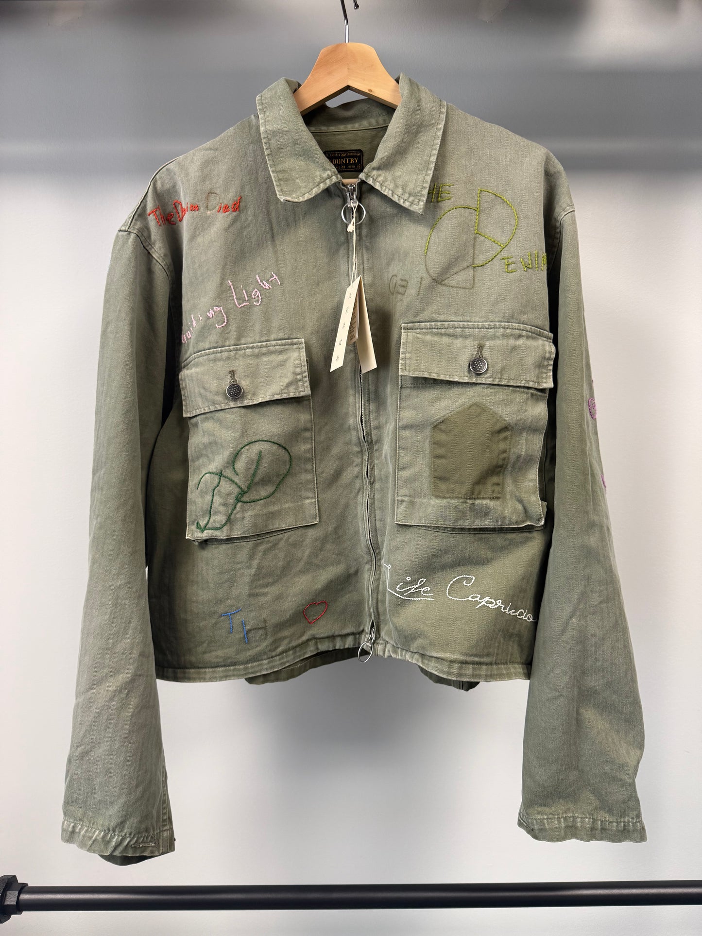 Kapital Hunter Drizzler Boxy Jacket - Size 4 (L/XLUS)