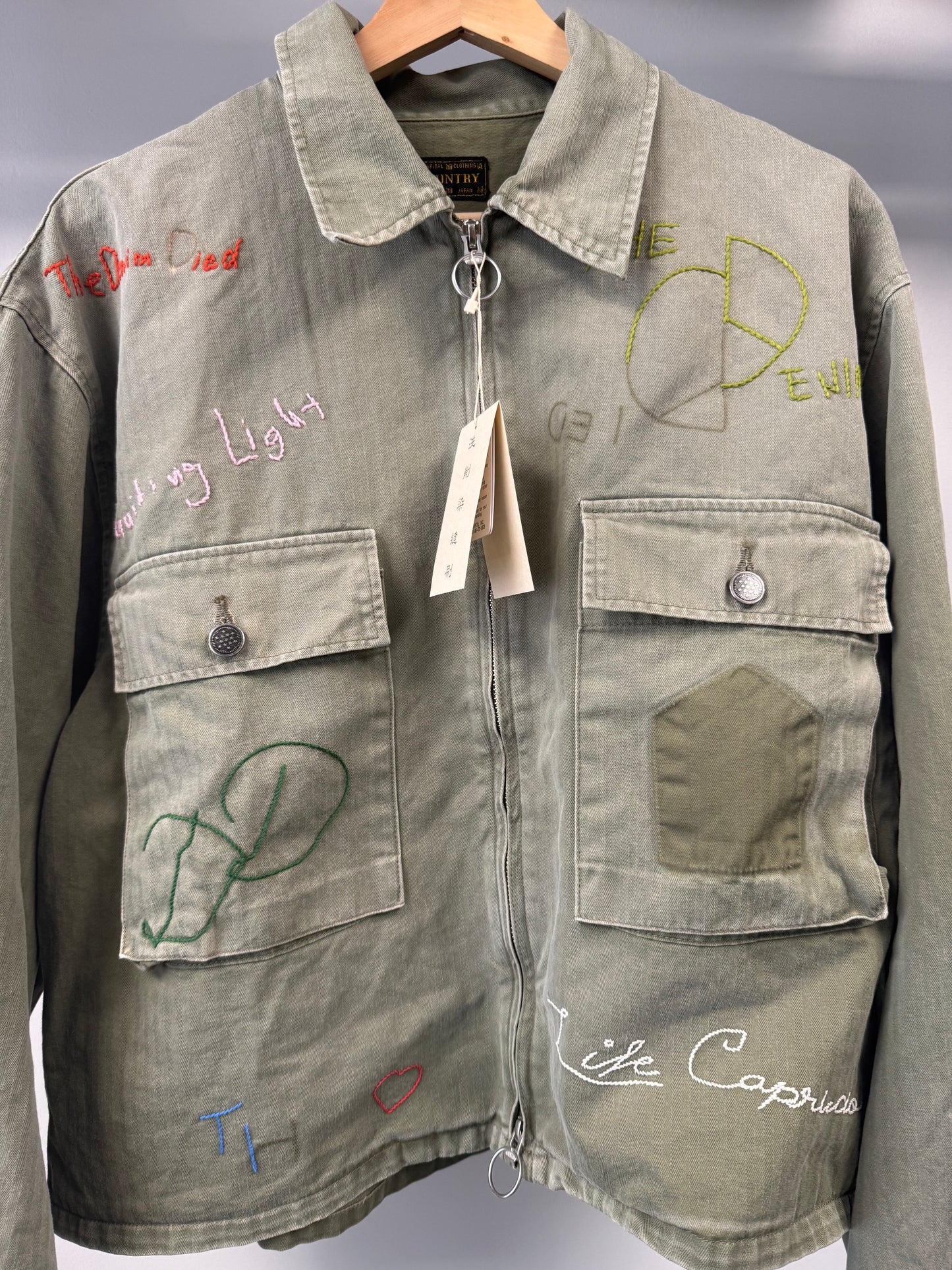 Kapital Hunter Drizzler Boxy Jacket - Size 4 (L/XLUS)