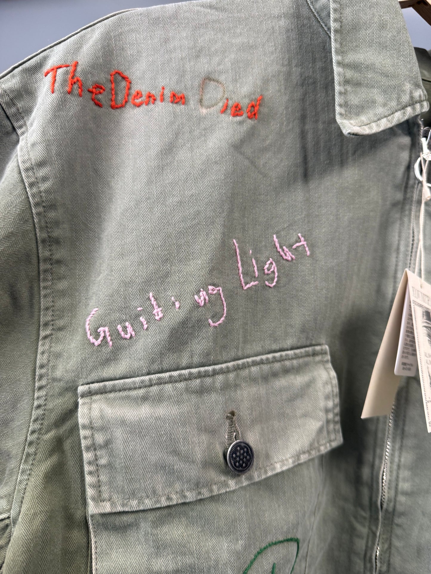 Kapital Hunter Drizzler Boxy Jacket - Size 4 (L/XLUS)