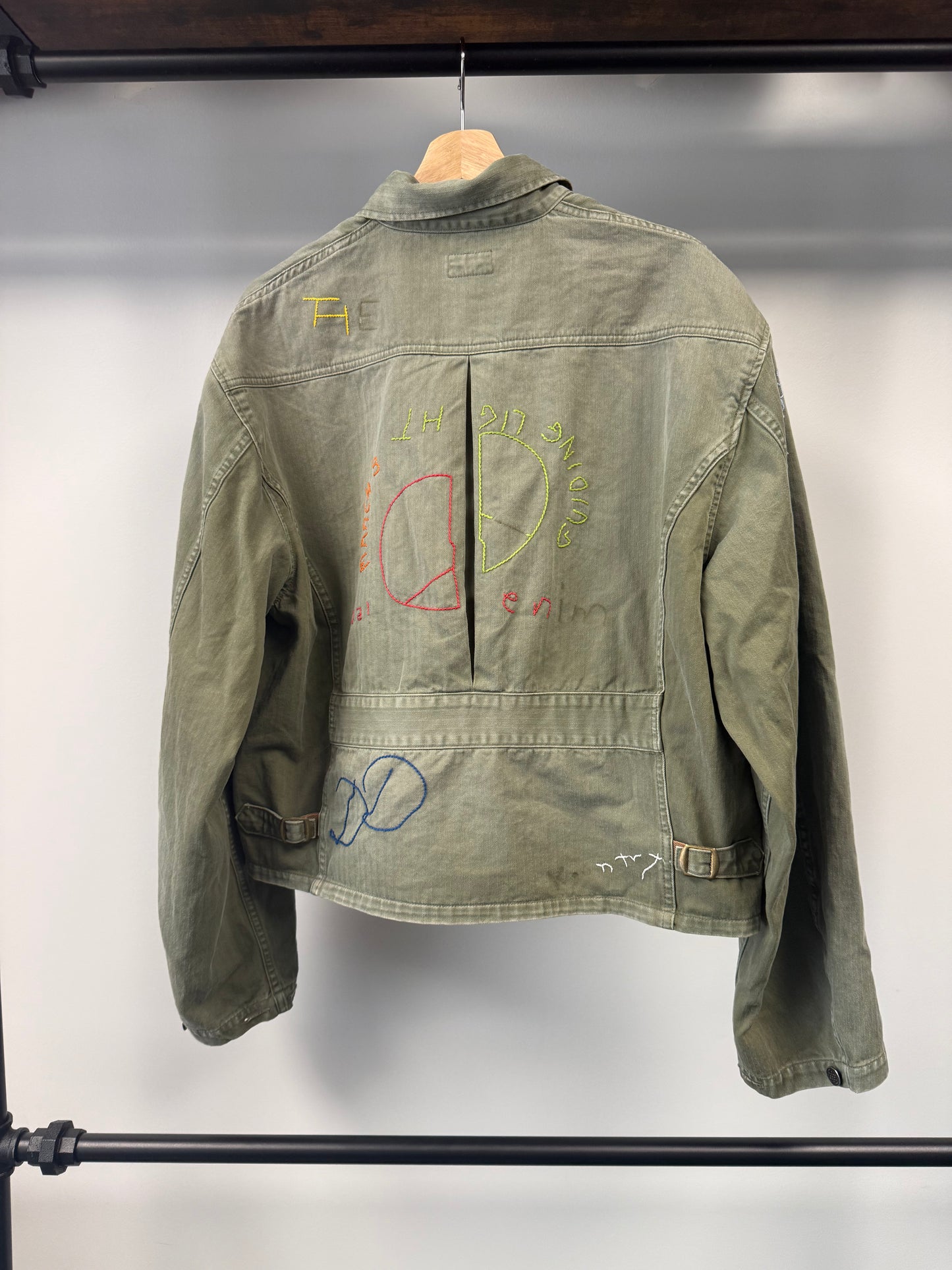 Kapital Hunter Drizzler Boxy Jacket - Size 4 (L/XLUS)