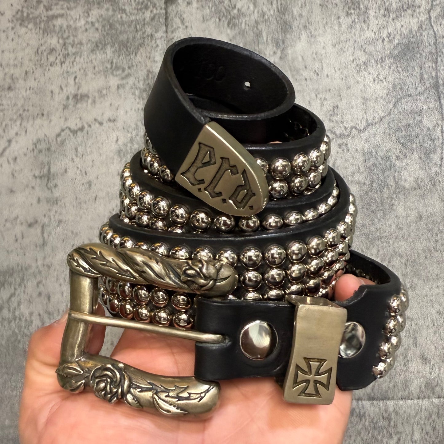 ERD Studded Belt - Size 100