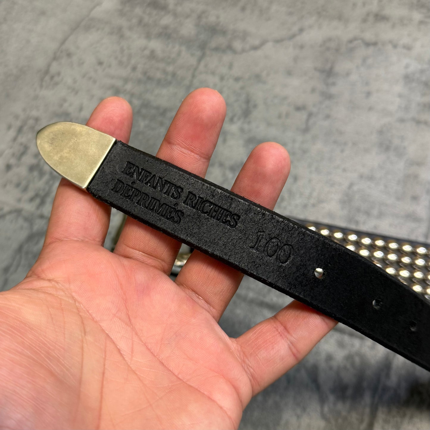 ERD Studded Belt - Size 100