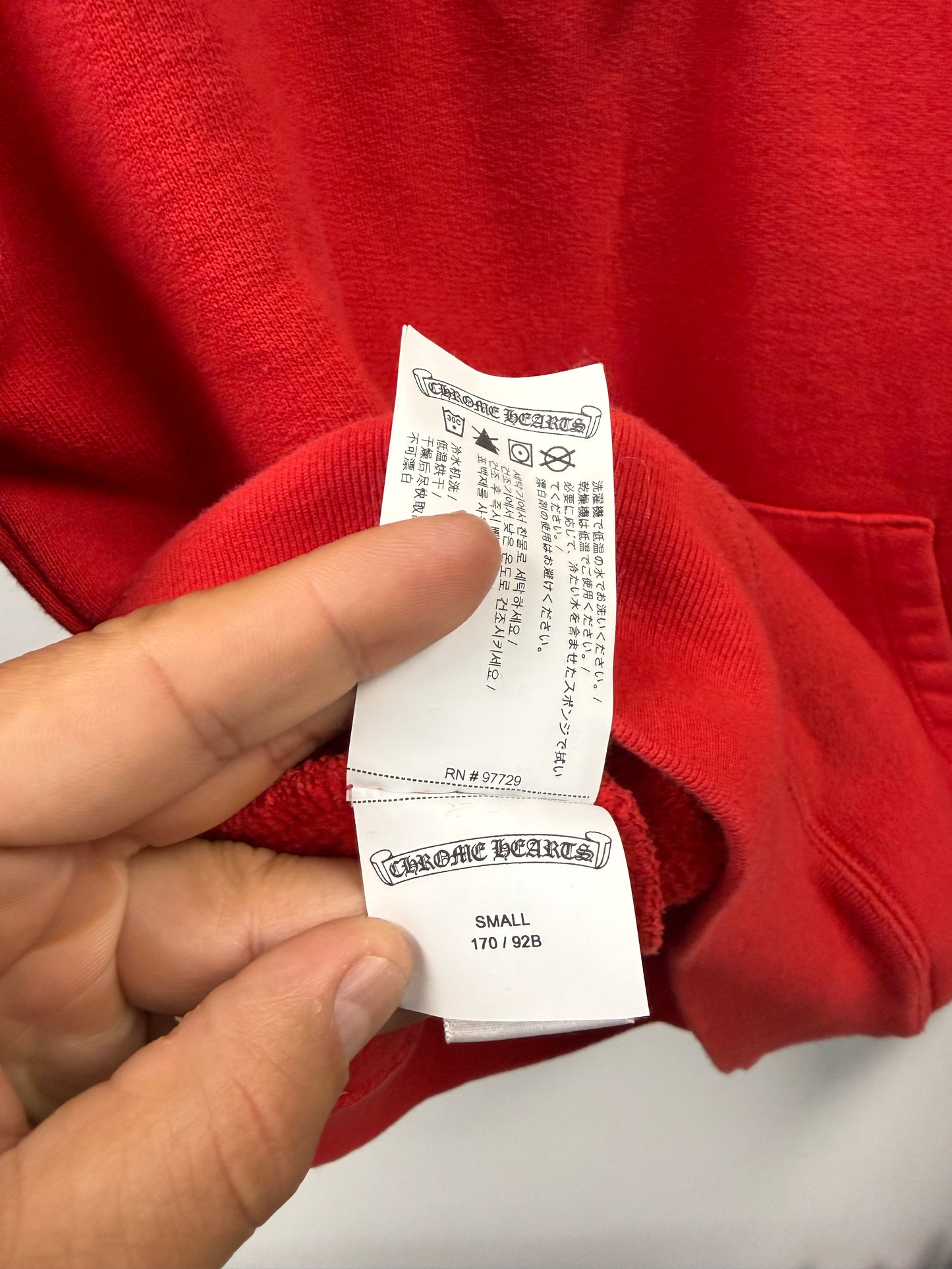 Chrome Hearts King Taco Q-zip - Size Small