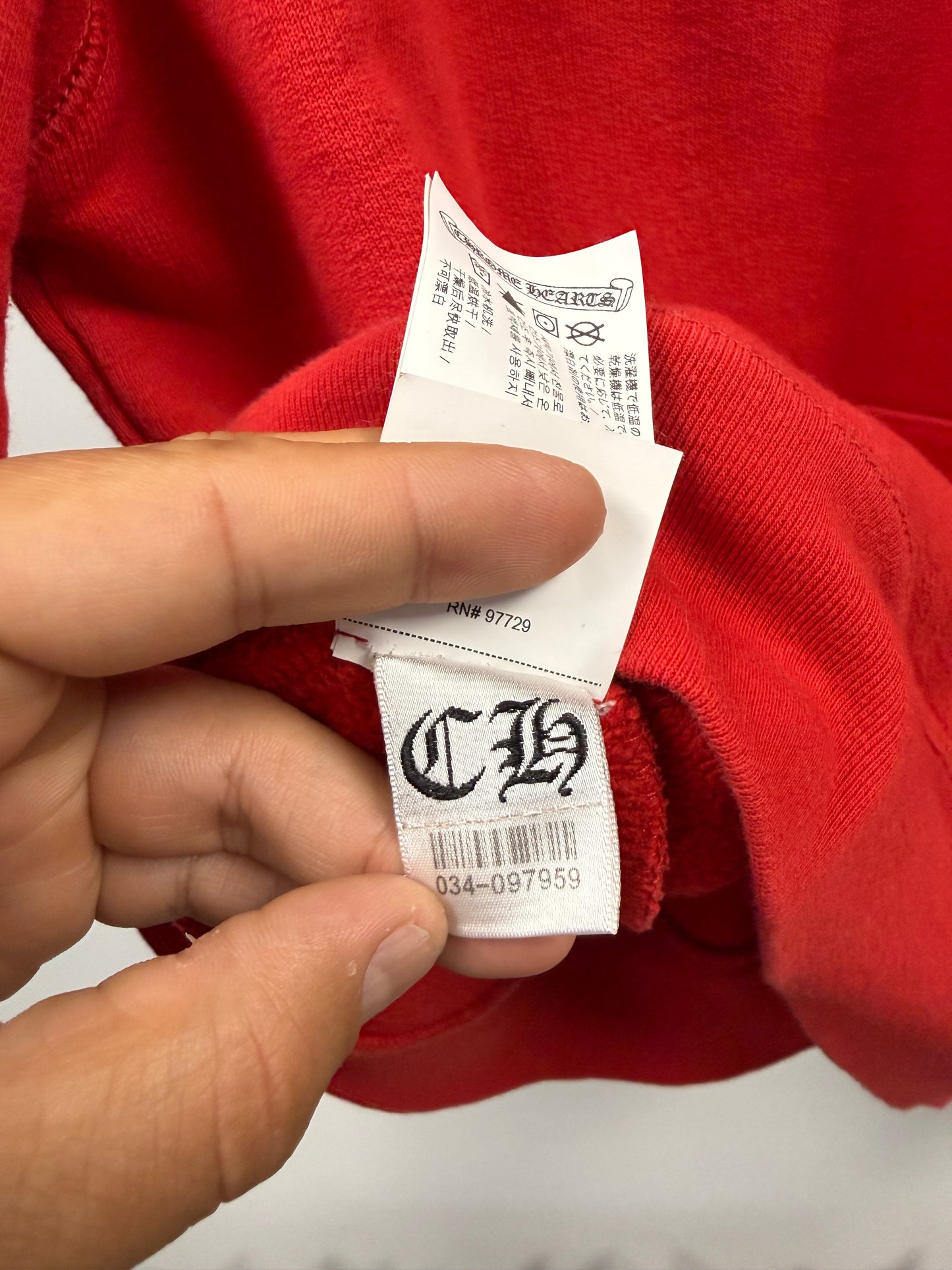 Chrome Hearts King Taco Q-zip - Size Small