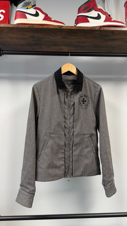 Chrome Hearts Striped Work Jacket - Size Small