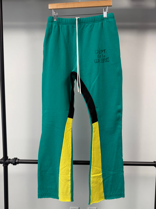 Gallery Dept. "Green" Flared Sweatpants