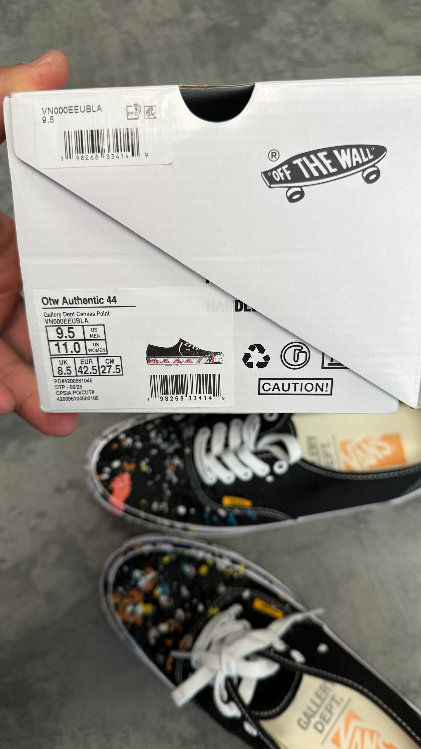 Vans x Gallery Dept OTW Authentic Reissue 44