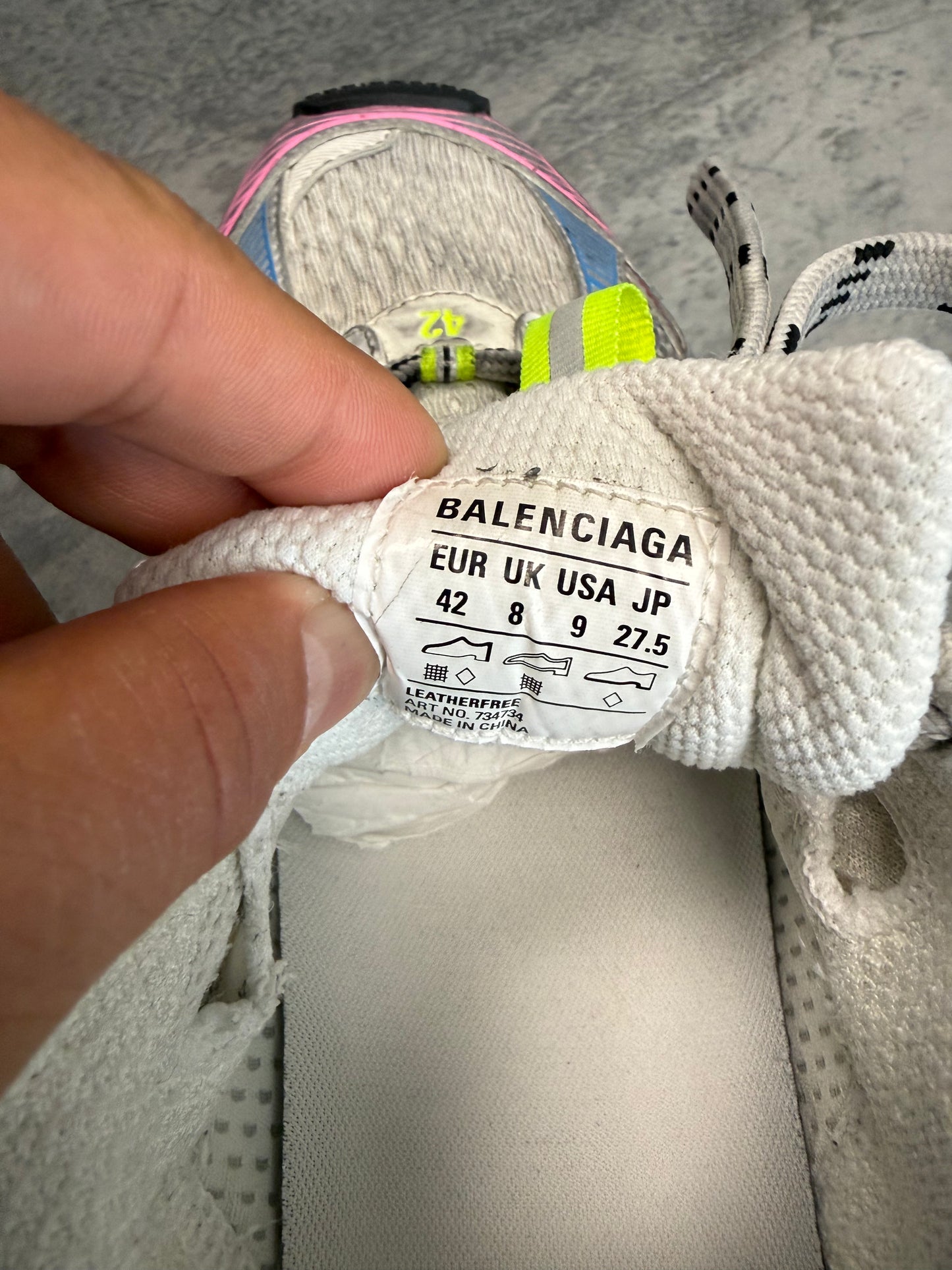 Balenciaga 3XL Sneakers  - 42 (9US)